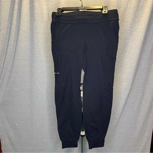 Athleta metro jogger cargo jogger heather black medium